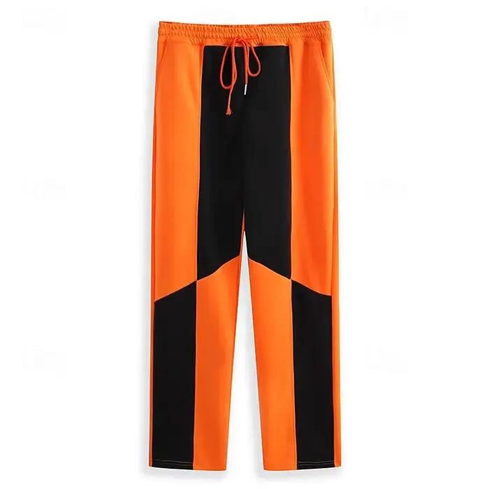 Pantalons de survêtement pour hommes pantalons de jogging jambe droite pantalons de survêtement Patc