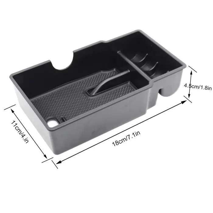 Pour Fiat 500X accoudoir boîte de rangement Console centrale organisateur conteneur plateau gant cas