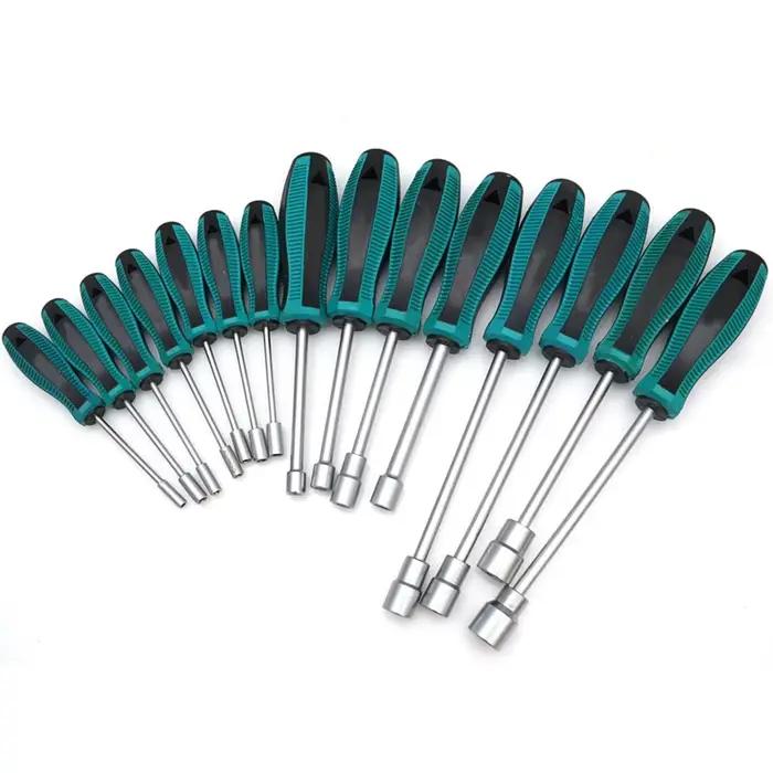 Tournevis à douille clé à douille en acier tournevis clé à écrou hexagonal tournevis Hexagonal outil