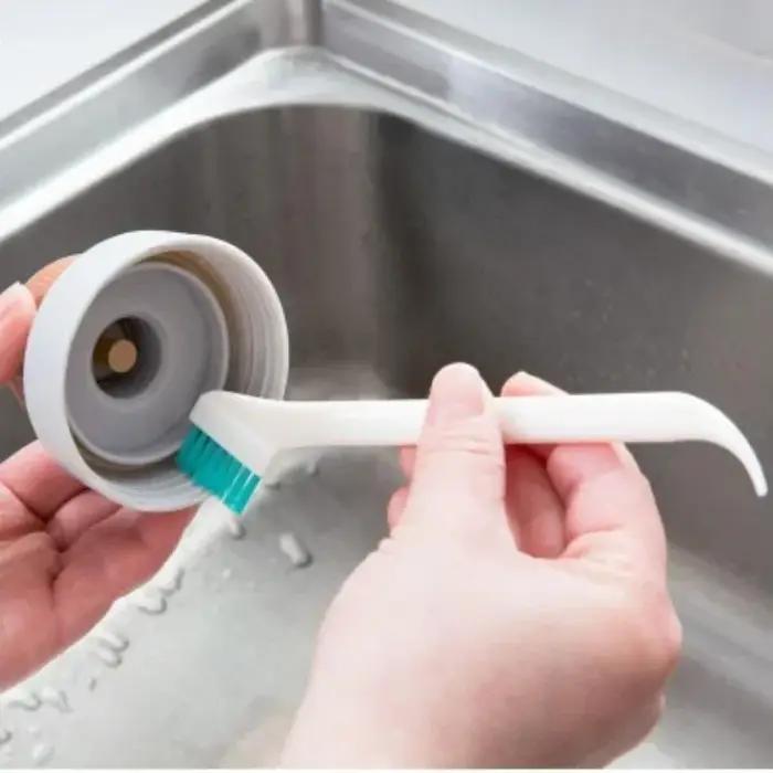Brosse de nettoyage étroite à Long manche, brosse de nettoyage Portable pour biberon, outil de cuisi