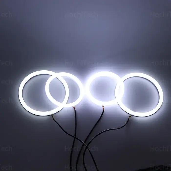 Kit yeux d'ange LED de haute qualité, anneau blanc en coton pour BMW E60 E61 520i 525i 530i 540i 545