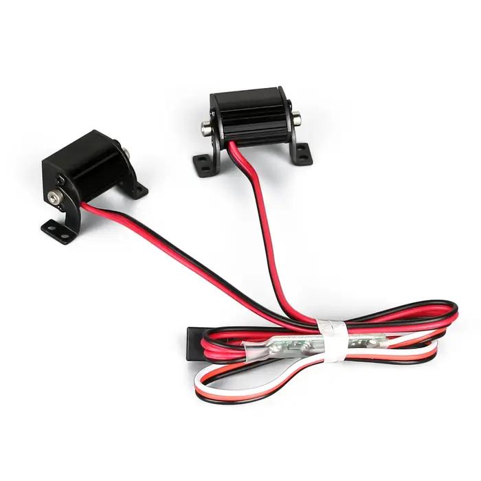INJORA barre lumineuse 17/52/102/147mm pour voiture sur chenilles 1/10 RC Axial SCX10 90046 TRX-4 TA
