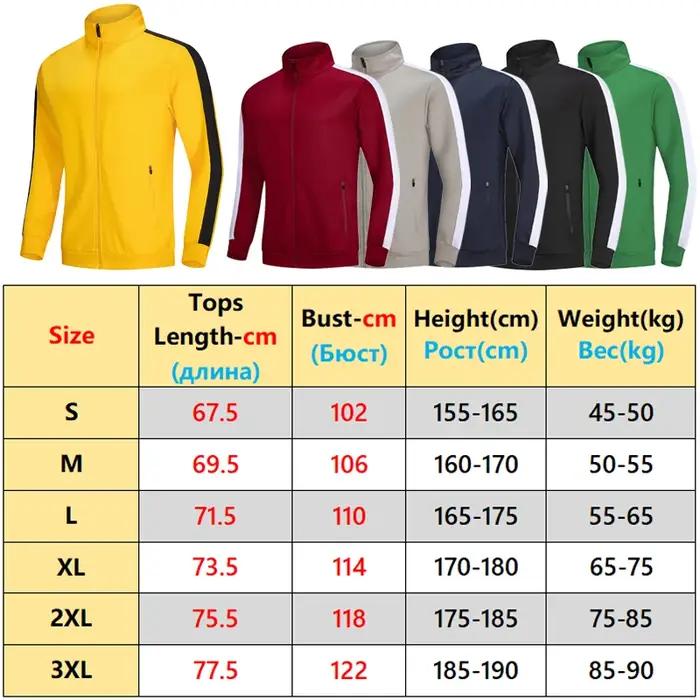 Vestes de sport à fermeture éclair pour hommes, maillot de randonnée, cardigan de jogging à rayures,
