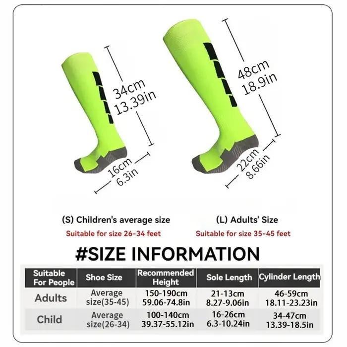Loogdeel 1 paire 26-45 Football Baseball adultes enfants chaussettes Football Sport chaussettes long