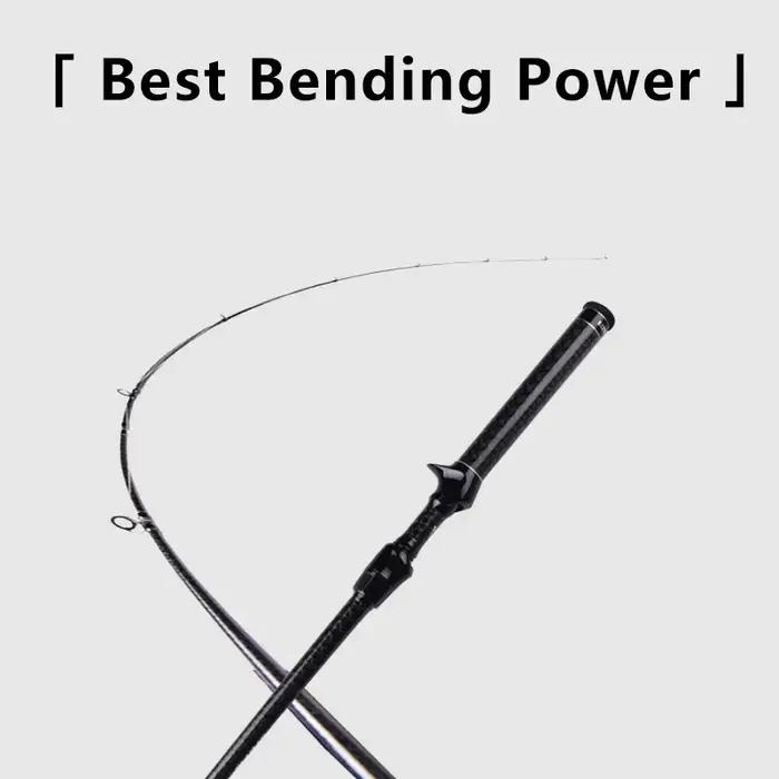 Mavllos-Plporcelain 40T Toray Carbon Belasticity, Appât léger Fitness Ajing Fishing, Spinning UL le