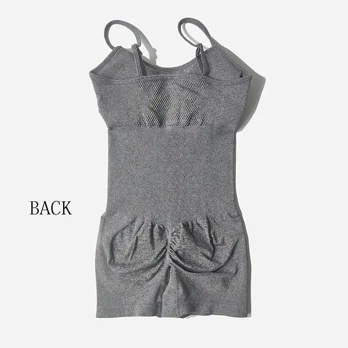 Ensemble de Yoga pour femmes, barboteuse de Fitness, Sexy, une pièce, sangle, contrôle du ventre, so