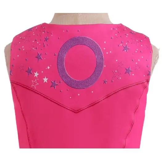 Costume de cow-girl pour filles, inspiré des héros de films, doux et mignon, pour carnaval, rose, ve