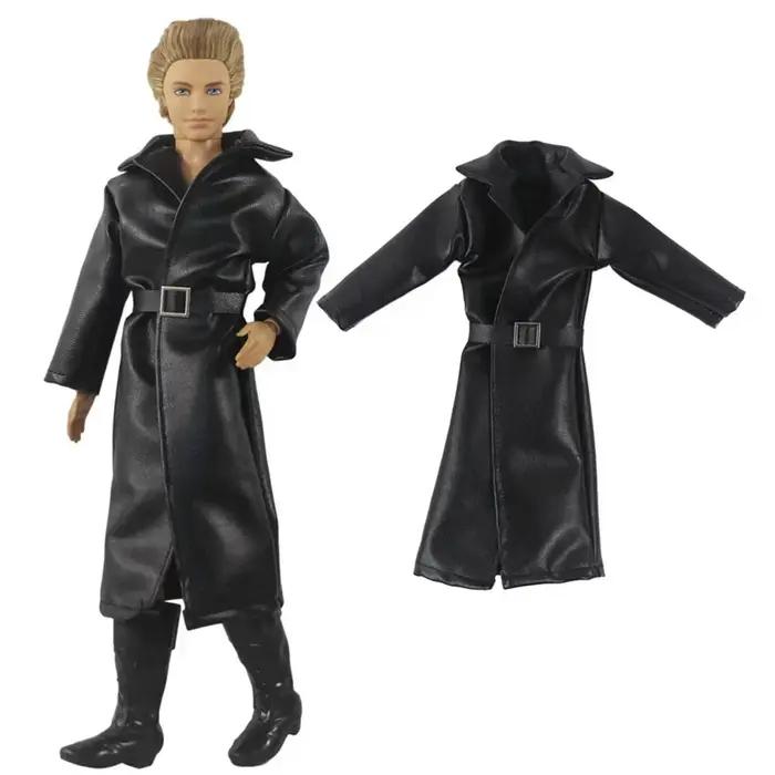 1 ensemble de vêtements de poupée, manteau en cuir, tenue pour poupée Ken de 12 pouces, plusieurs st