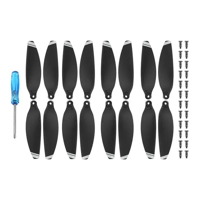 16 hélices pour DJI Mini 2/4K/SE/2SE, hélices portables à faible bruit et légères, pour accessoires