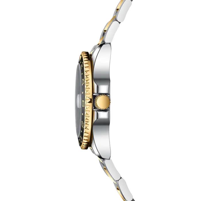 NIBOSI or noir montre hommes Top marque de luxe Quartz hommes montres étanche lumineux en acier inox