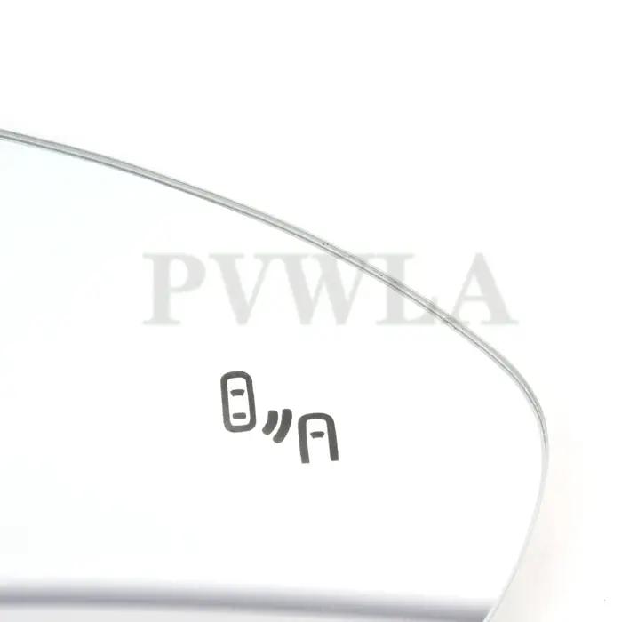 Rétroviseur latéral en verre pour porte avant, angle mort chauffé, pour VW Golf 7 7.5 2013 2014 2015