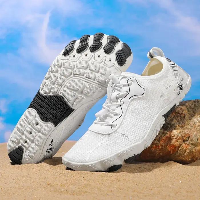 Chaussures de natation de plage d'été chaussures de pataugeoire en amont pieds nus pour hommes, chau