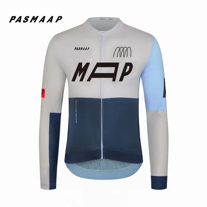 Maillot de cyclisme à manches longues anti-UV pour l'été, personnalisable avec logo d'équipe, séchag