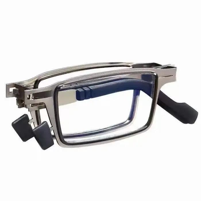 Lunettes de lecture pliantes hommes femmes Anti lumière bleue presbytie lunettes Antifatigue lunette