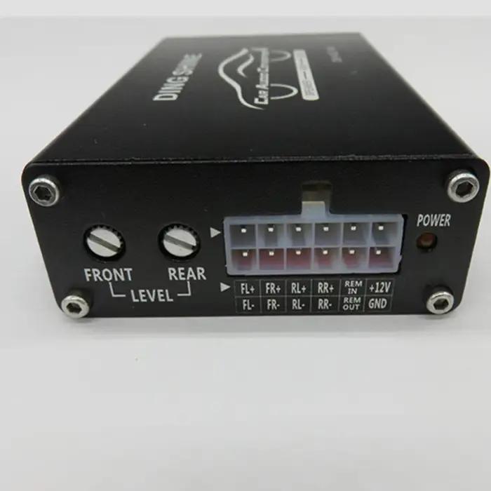 Amplificateur Audio pour voiture, haute à basse, convertisseur HIFI quatre en quatre sorties, qualit