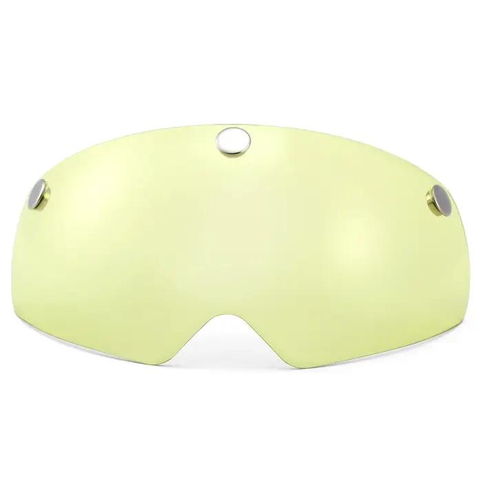 Casque de vélo avec visière transparente et lunettes intégrées pour cyclisme de route et VTT sécurité style protection UV