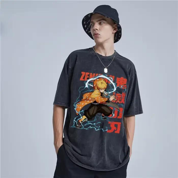 Graphique décontracté surdimensionné coton t-shirts pour hommes femmes entraînement Fitness T-Shirt