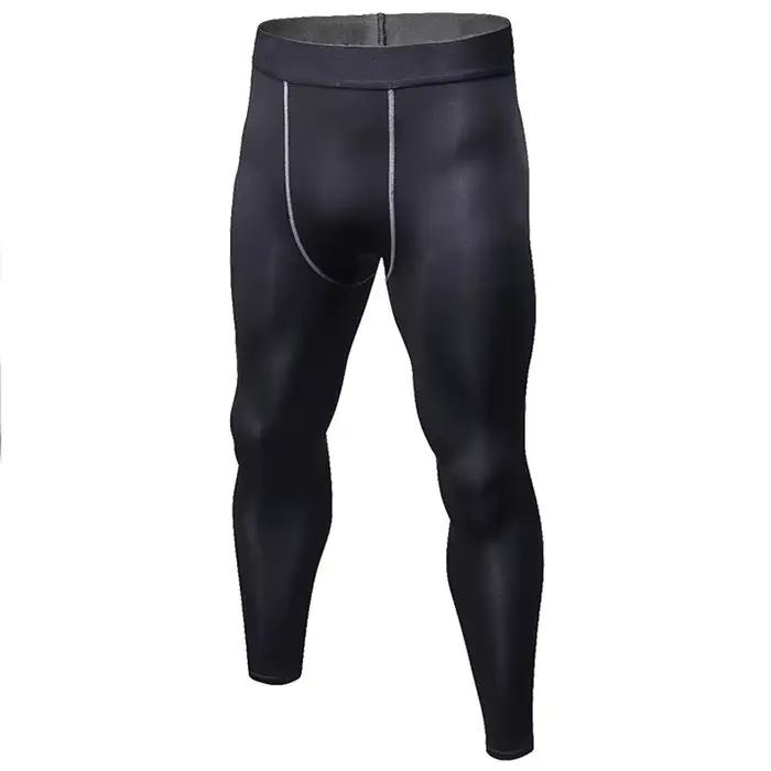 Pantalons d'entraînement serrés PRO pour hommes - Leggings sport séchage rapide fitness course basket-ball