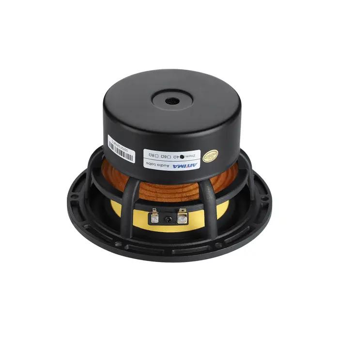 AIYIMA 1 pièce Haut-parleur large bande 5,25 pouces 4/8 Ohm 50W à cône en aluminium, type bullet, po