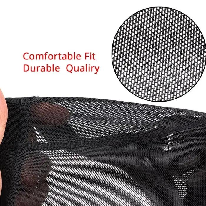 Bonnet de perruque élastique sans colle S/M/L, avec partie en U, pour la fabrication de perruque, co