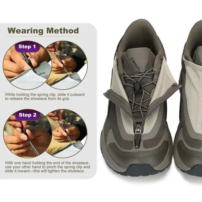 Baasploa hommes chaussures de randonnée maille respirant extérieur baskets tout nouveau confort Trai