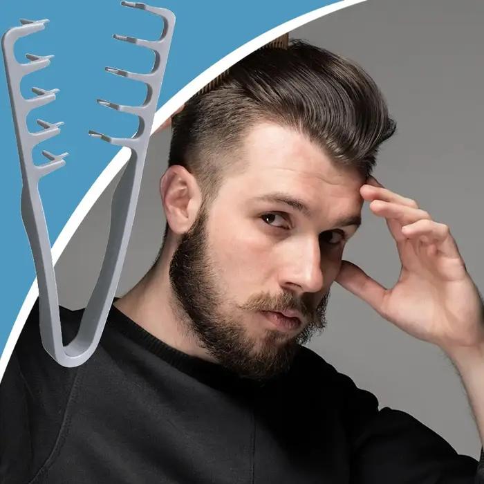 Peigne à cheveux à dents larges, volumateur, peigne de coiffure à dents larges, outil de volumisatio