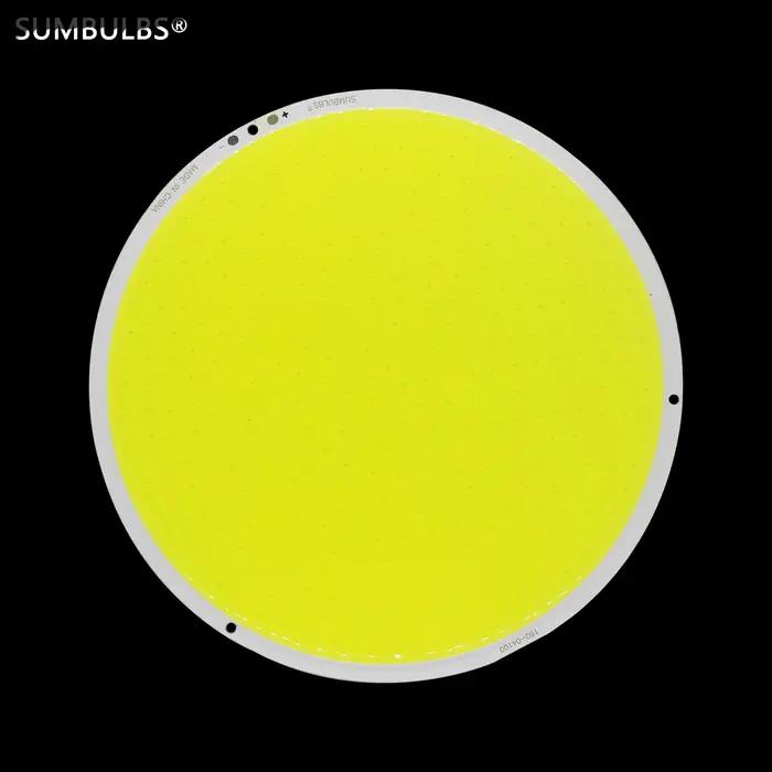 SUMBcorde BS-Puce de lampe blanche froide chaude à haute luminosité, grand soleil, 160mm, rond, gran
