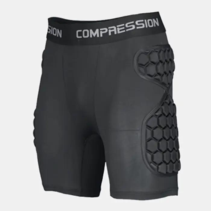 Short de gardien de but football - Protection EVA, rugby, skateboard, sécurité hanches, entraînement