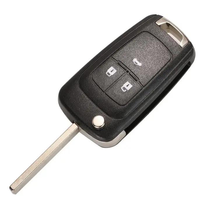 Jingyuqin-Clé à distance de voiture pour Chevrolet Cruze Aveo, Epica, Lova, Camaro, Impala, Trax, Or
