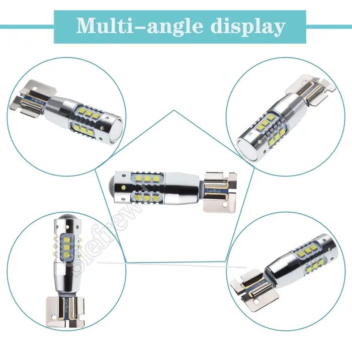 2 pièces H2 LED voiture lumière XBD puces 80W Auto phare ampoule brouillard DRL conduite lampe avant