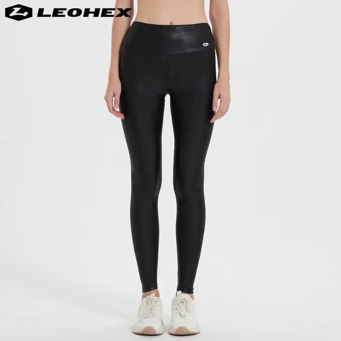 LEOHEX Yoga Leggings femmes Fitness Leggings pantalons de course respirant sport Leggings taille hau