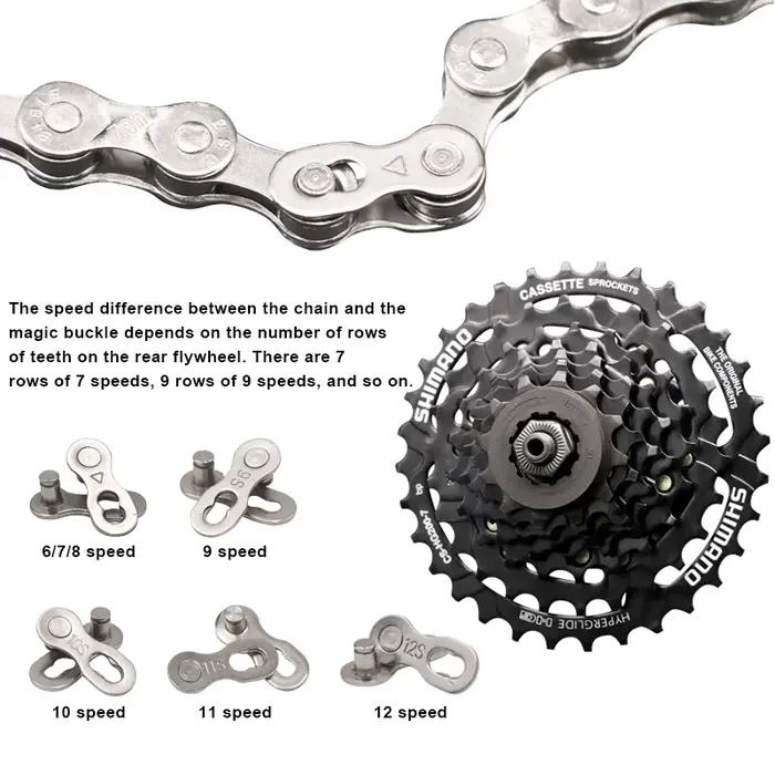 Ensemble d'outils de réparation de vélo vérificateur d'usure de chaîne joints de vitesse boucle magique pince à maillons de chaîne vtt disjoncteur de chaîne de vélo occasions cyclisme vtt urbain compétition