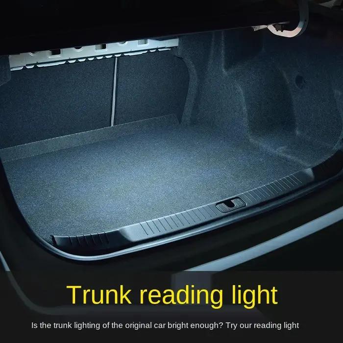 Plafonniers de voiture 10 LED veilleuse de lecture USB charge magnétique dôme lampe coffre lampe lum