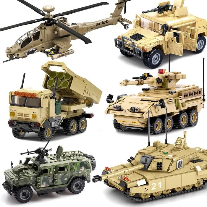 Modèle de char blindé militaire Hummer Stryker, armes de guerre modernes de l'armée américaine et ru