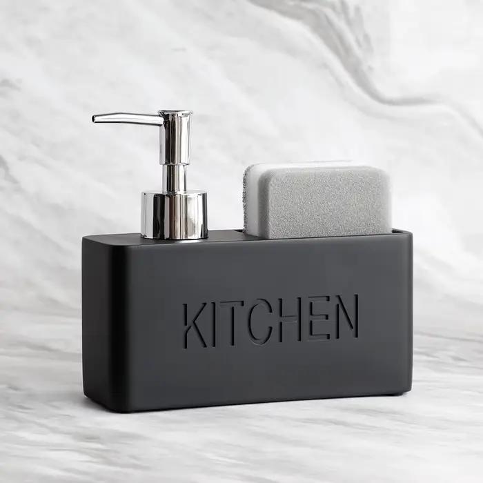 Accessoires de cuisine modernes ensemble distributeur de savon liquide distributeur de savon pour le