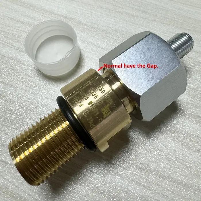 Adaptateur de conversion de cylindre de Soda TR21 * 4 à 3/8-24UNF, pour brassage à domicile, fût de