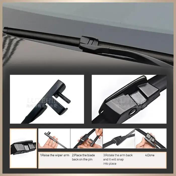 Pour BMW série 5 F07 F10 F11 2011-2016 2012 2013 2014 2015 balais d'essuie-glace avant pare-brise br