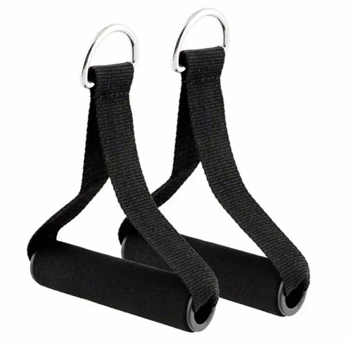 2 poignées de traction pour accessoires de fitness, poignée de bande d'exercice, poignée de rallye p