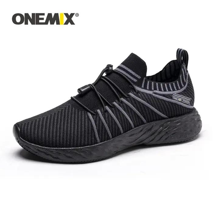 Chaussures de Course Été Hommes ONEMIX - Baskets Respirantes Étanches pour Randonnée Trekking