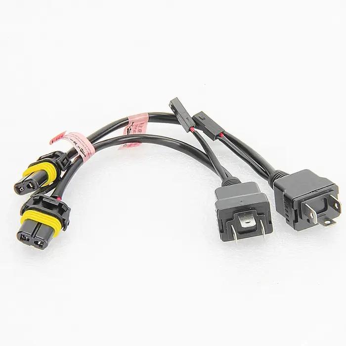 Faisceau de câbles Bi xénon H4 12V, 2 pièces, pour ampoules HID H4 9003 Hi/Lo bi-xénon, contrôleurs