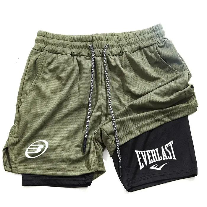 EVERLAST short de mode d'été pour hommes, confortable et à séchage rapide, adapté à la salle de spor