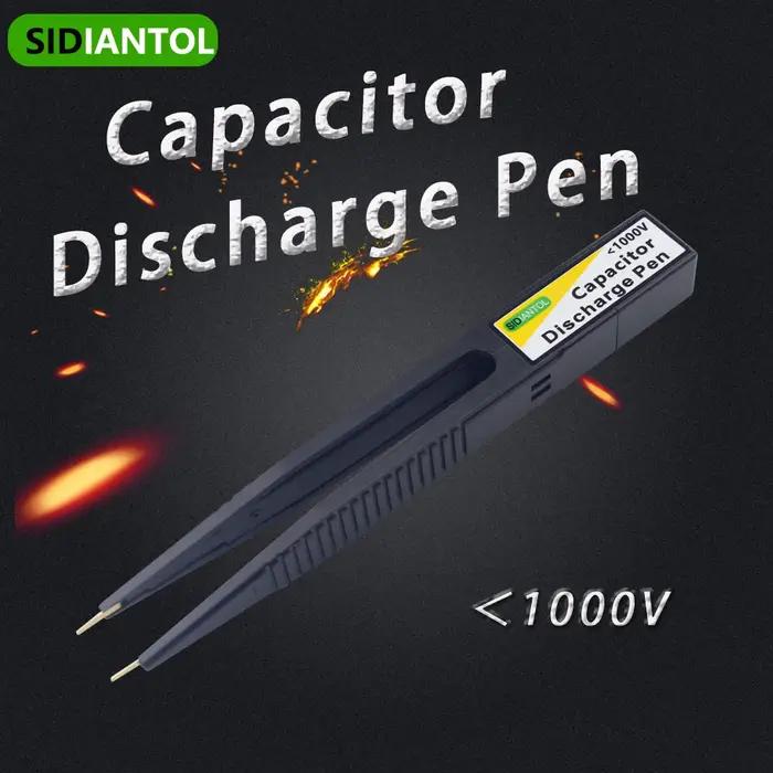 Stylo de décharge de condensateur, outil de décharge rapide haute tension, déchargeur numérique Spar