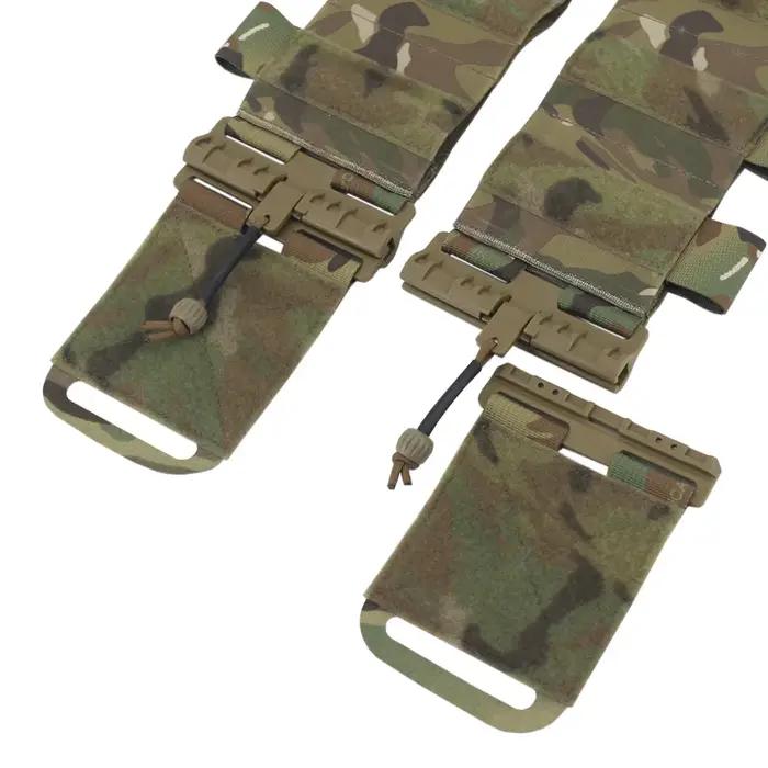 VULPO tactique FCSK gilet dégagement rapide plaque de couverture transporteur élastique Cummerbund t