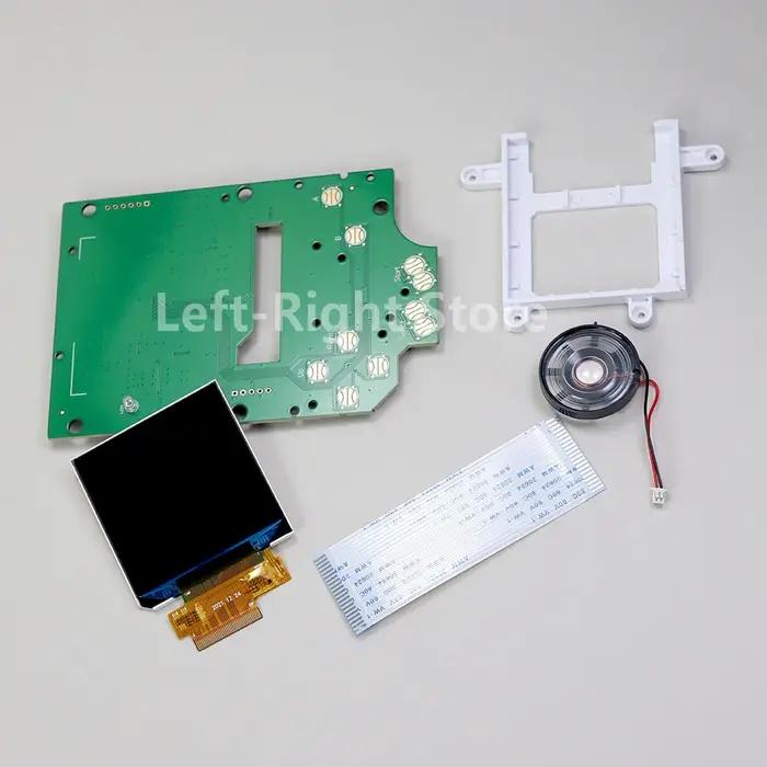 1 jeu d'écran IPS de 2.45 pouces avec pièces de câble ruban pour GB V4 DMG IPS Kits d'écran LCD supp