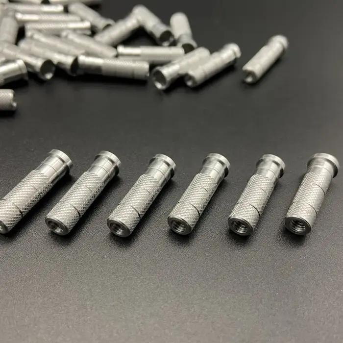 Insert en aluminium de qualité supérieure, diamètre intérieur 6.2mm, flèches en carbone, arbre de ti