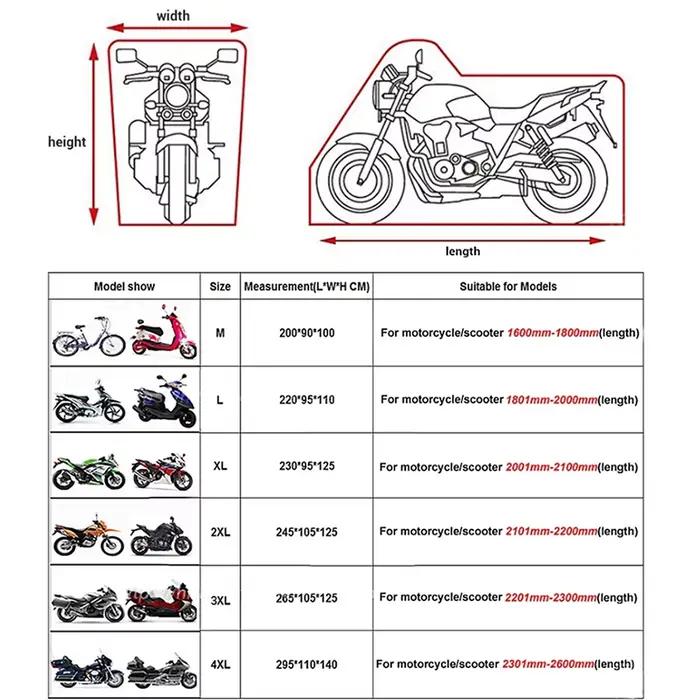 Couverture de moto isolation et protection solaire feuille intérieure extérieure Film d'aluminium co