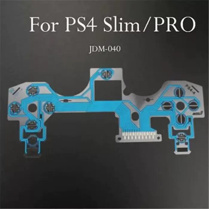 10 pièces pour réparation Ps4 Ps5 Jdm 030 040 050 contrôleur Film conducteur clavier câble flexible