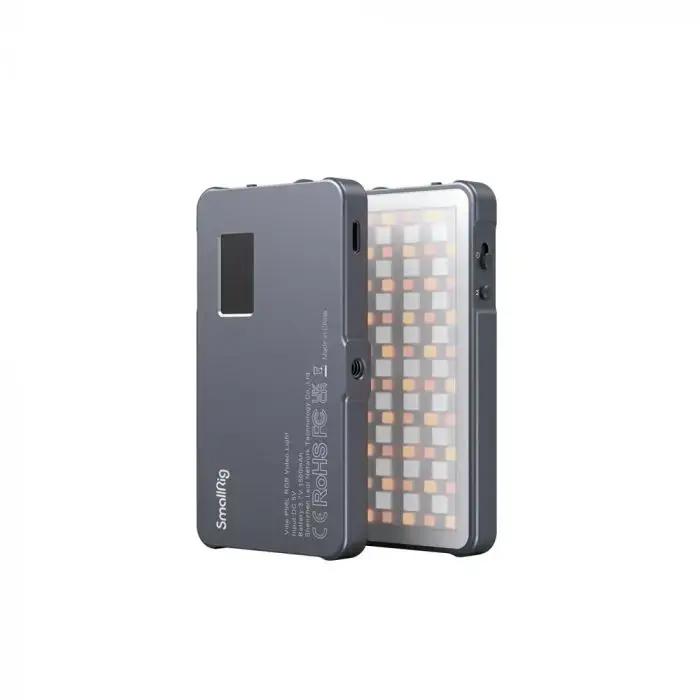 SMALLRIG-Lampe vidéo P96L RGB, éclairage portable pour appareil photo, remplissage de documents comp