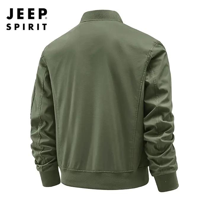 Jeep esprit pilote veste extérieure col montant vêtements de travail costume de baseball hommes prin
