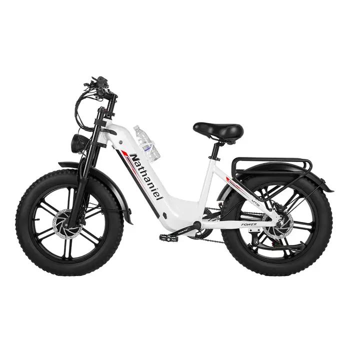 Vélo électrique 20 pouces, 2 moteurs 1000W, batterie amovible 48V 20Ah, vélo électrique 50 km/h pour